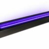 SATISFIRE Schwarzlicht LED-UV-Röhre 60cm Komplettset | 10W LED | Bruchsicher