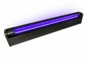 SATISFIRE Schwarzlicht LED-UV-Röhre 60cm Komplettset | 10W LED | Bruchsicher