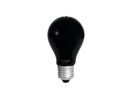 OMNILUX Discolicht A19 - Glühlampe - UV-Lampe / Schwarzlicht - E27 - 75W