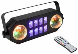 Eurolite LED DMF-5 Hybrid Flowereffekt Scheinwerfer Flower Schwarzlicht UV