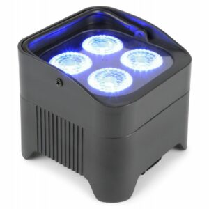 BeamZ BBP94 4x 10 Watt Akku LED Par Uplight Spot Scheinwerfer RGBWA+UV DMX IR-FB