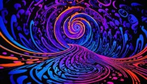 Die psychologischen Effekte von Schwarzlicht.