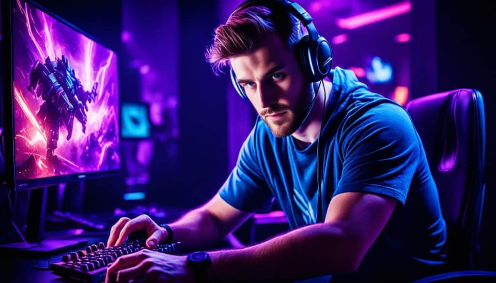 Gaming Schwarzlicht-Effekte